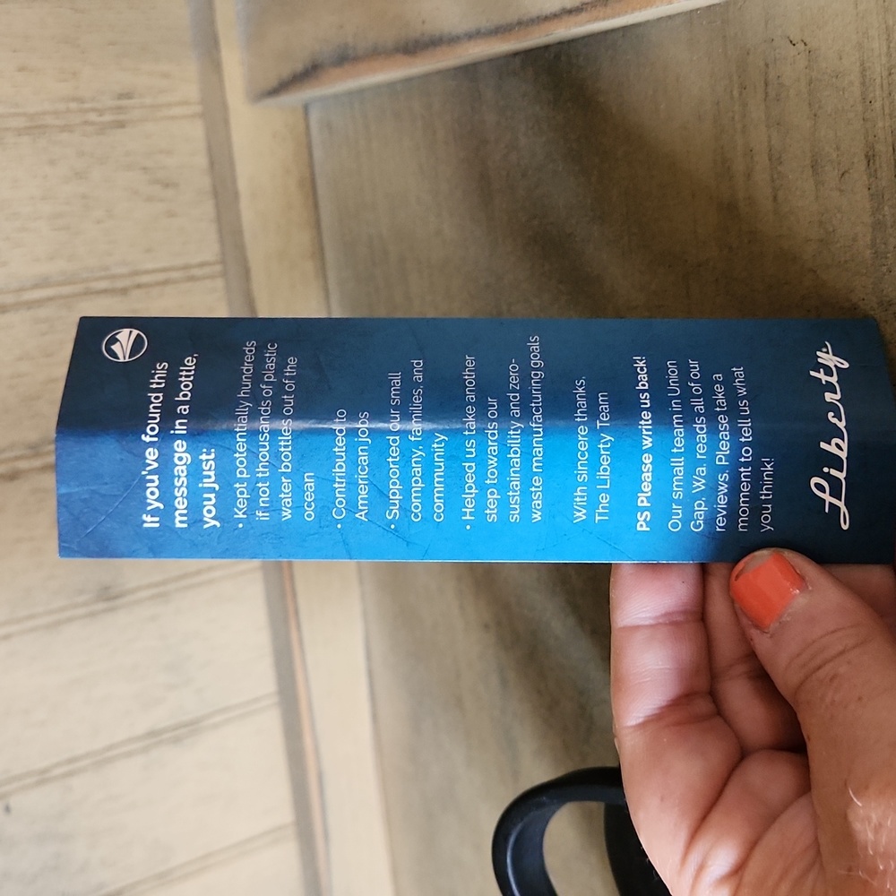 Liberty Free to Be You Suncadia Sports Club Member Water Bottle - Picture 11 of 11